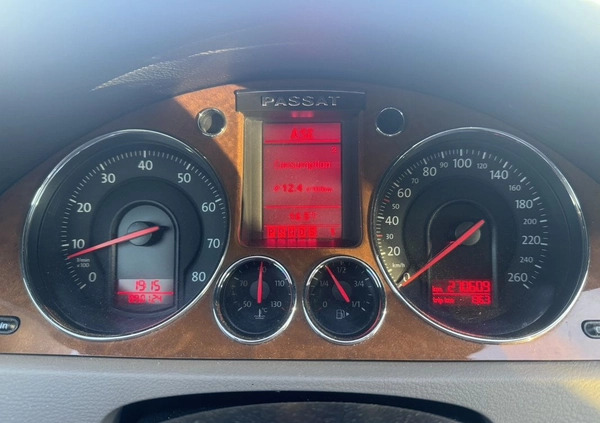 Volkswagen Passat cena 16500 przebieg: 271000, rok produkcji 2008 z Opole Lubelskie małe 37